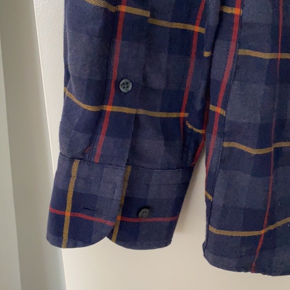 Massimo Dutti Cotton Plaid Button Down - Picture 5 of 5